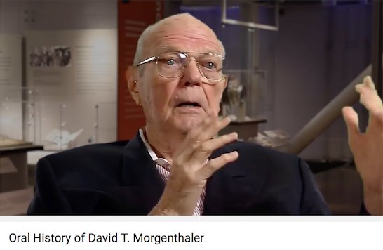 David T. Morgenthaler during his Computer History Museum oral history
